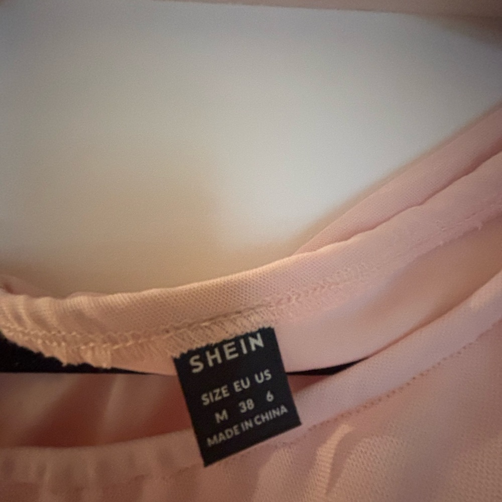 Pink One Shoulder Ruched Gown - Picture 3 of 4